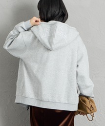 【WEB限定】[RVCA/ルーカ] TOP ARCH フードロゴ刺繍 ジップパーカー