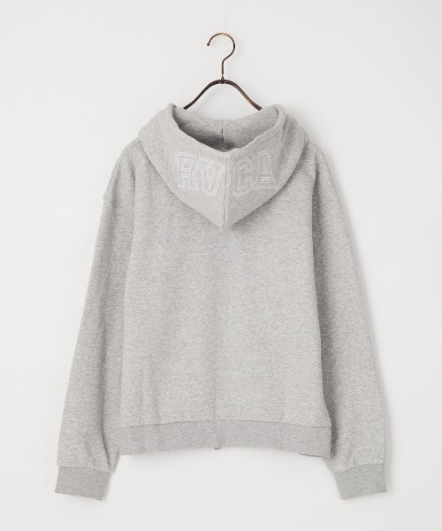 RVCA（ルーカ）の「【WEB限定】[RVCA/ルーカ] TOP ARCH フードロゴ刺繍 ジップパーカー（パーカー・レディース・オレンジ/ブラック/グレー・S/M）」の11枚目の写真