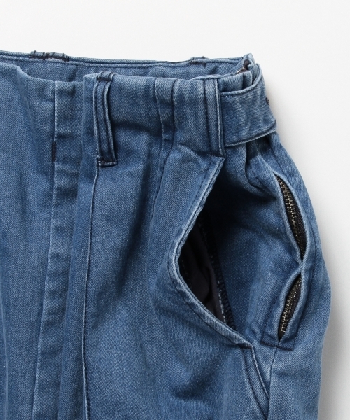 Ray BEAMS（レイビームス）の「Ray BEAMS / デニムワンタック クロップド パンツ（その他パンツ・レディース・オフホワイト/ブルー系その他・0/1）」の14枚目の写真