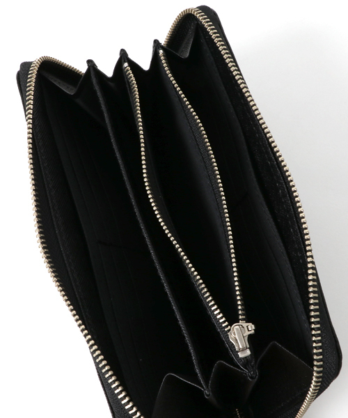 ikka（イッカ）の「recurrence プレート ロングウォレット（財布・メンズ・ネイビー/ブラック・FREE）」の6枚目の写真