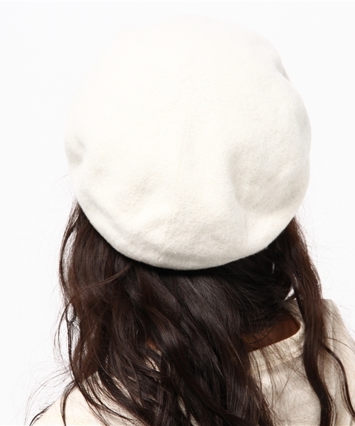 mystic（ミスティック）の「パイピングベレー（ハンチング/ベレー帽・レディース・ブラック/ブルー/グレー/オフホワイト・ﾌﾘ-）」の6枚目の写真