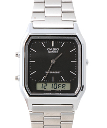 CASIO（カシオ）の「CASIO カシオ / アナログ デジタルウォッチ メタルバンド 日常生活防水 クォーツ //// AQ-230A-1D AQ-230A-7D（デジタル腕時計）」