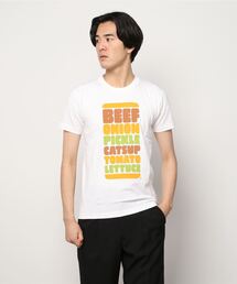 Sync.【House Industries】TEE "BURGER"