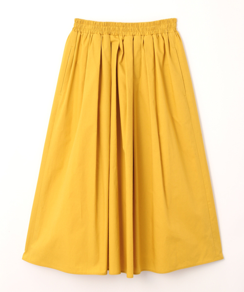 ANGLOBAL SHOP(アングローバルショップ)の「FORDMILLS / タックギャザースカート(スカート・レディース・ピンク/イエロー/ライトブルー/ピンク系その他・38/36)」の15枚目の写真