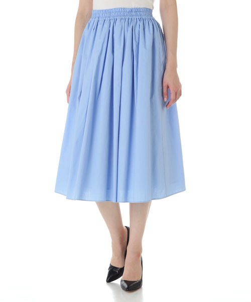 ANGLOBAL SHOP(アングローバルショップ)の「FORDMILLS / タックギャザースカート(スカート・レディース・ピンク/イエロー/ライトブルー/ピンク系その他・38/36)」の16枚目の写真