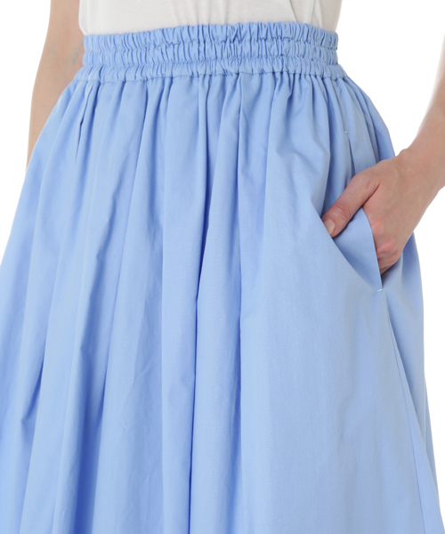 ANGLOBAL SHOP(アングローバルショップ)の「FORDMILLS / タックギャザースカート(スカート・レディース・ピンク/イエロー/ライトブルー/ピンク系その他・38/36)」の19枚目の写真