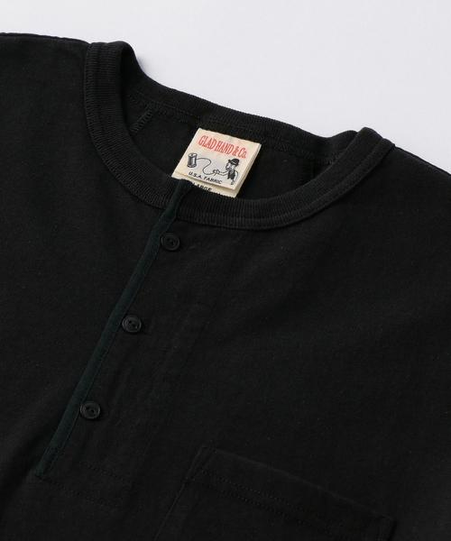 GLAD HAND（グラッドハンド）の「GLAD HAND(グラッド ハンド) STANDARN H/N TEE（Tシャツ/カットソー・メンズ・ホワイト/ブラック・MEDIUM/SMALL/LARGE/X-LARGE）」の5枚目の写真