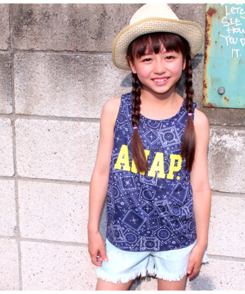Anap Kids アナップキッズ の ペイズリー柄タンクトップス タンクトップ Wear