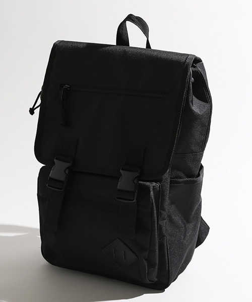 WEGO（ウィゴー）の「WEGO/スクエアフラップリュック（バックパック/リュック・メンズ・グレー/ネイビー/ブラウン/ブラック/ワイン・FREE）」の22枚目の写真