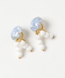 flua（フルア）の「【flua】【Vintage accessory】【16kgp  】スカイ フリンジ イヤリング（イヤリング）」