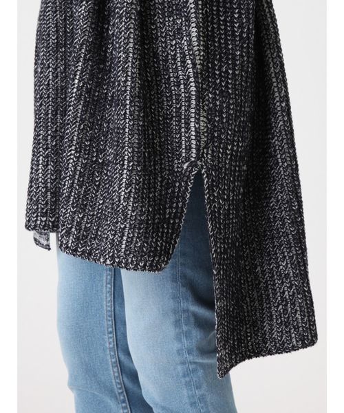 MURUA(ムルーア)の「ワイドVニットチュニック(ニット/セーター・レディース・ライトグレー/ピンク/その他1・FREE)」の13枚目の写真