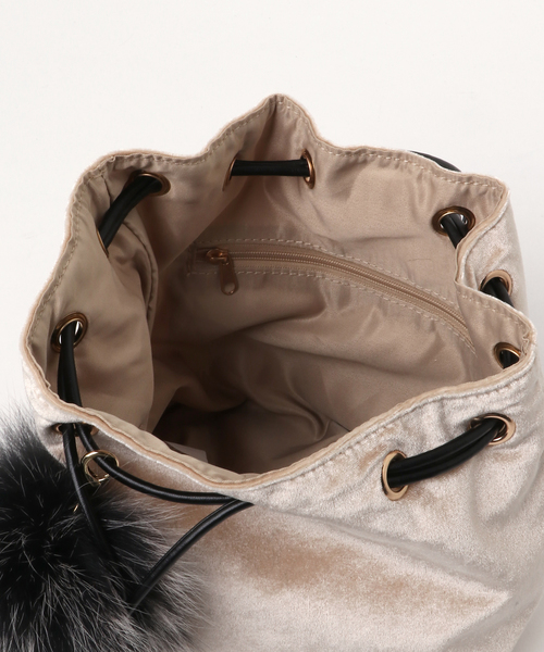 MIU MIU ミュウミュウ ベロア巾着 ポーチ バッグ miumiu