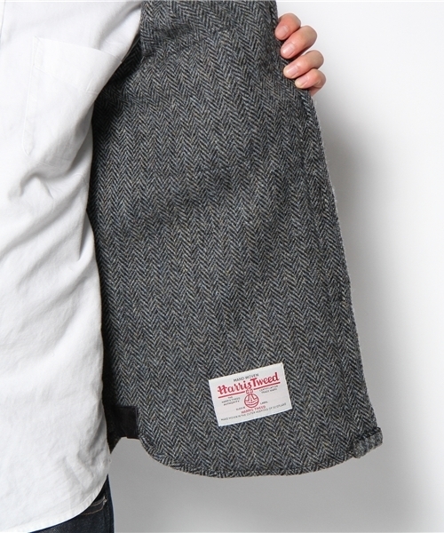 BEAUTY&YOUTH/クレイジーパタン/HARRIS TWEEDシャツ BEAUTY&YOUTH UNITED ARROWS（ビューティーアンドユース
