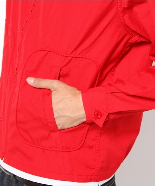 HUMAN MADE(ヒューマンメード)の「□HUMAN MADE / DRIZZLER JACKET(ブルゾン・メンズ・レッド・MEDIUM/LARGE)」の8枚目の写真