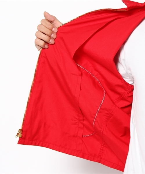 HUMAN MADE(ヒューマンメード)の「□HUMAN MADE / DRIZZLER JACKET(ブルゾン・メンズ・レッド・MEDIUM/LARGE)」の9枚目の写真