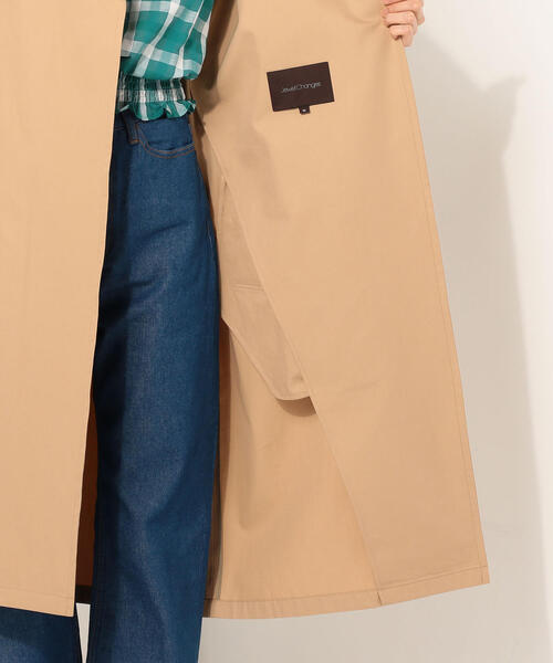 Jewel Changes（ジュエルチェンジズ）の「JOC Cotton ワッシャーベルトコート / 春コート / スプリングコート（その他アウター・レディース・ベージュ/ナチュラル・38/36）」の14枚目の写真