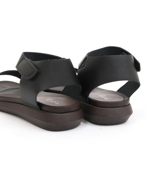 RiiiKa（リーカ）の「【MADE IN JAPAN】【安心の日本製】シンプルラインサンダル【RiiiKa/リーカ】（サンダル・レディース・ブラック/ブラウン/レッド/アイボリー/カーキ・LL/S/M/L）」の16枚目の写真