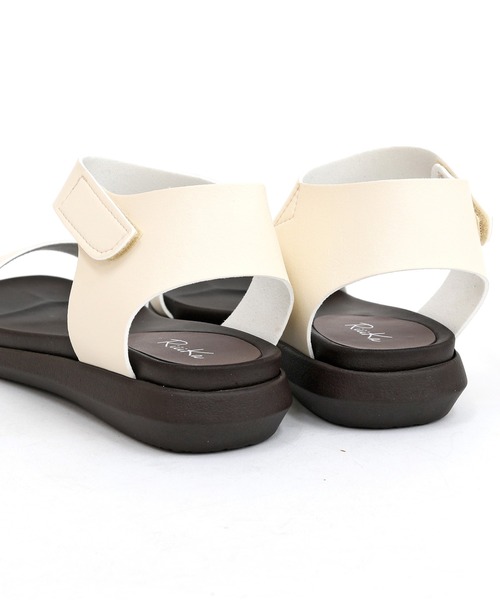 RiiiKa（リーカ）の「【MADE IN JAPAN】【安心の日本製】シンプルラインサンダル【RiiiKa/リーカ】（サンダル・レディース・ブラック/ブラウン/レッド/アイボリー/カーキ・LL/S/M/L）」の22枚目の写真