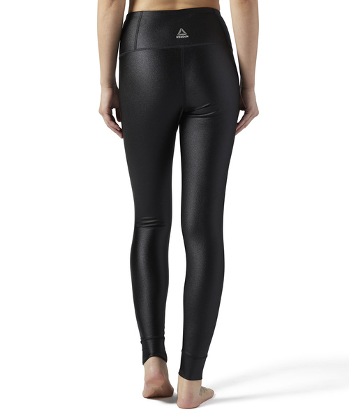 Reebok（リーボック）の「ダンス メタリックタイツ（レギンス/スパッツ・レディース・ライトパープル/ブラック・MEDIUM/X-SMALL/X-LARGE/XXX-LARGE/XXXXX-LARGE）」の6枚目の写真