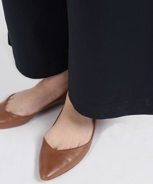 SHIPS Days（シップスデイズ）の「SHIPS Days STANDARD:ストレッチワイドパンツ◇（その他パンツ・レディース・ライトグレー/ベージュ/オリーブ/ダークオリーブ/ネイビー/チャコールグレー/ブラック・S～Ｍ/M～Ｌ）」の11枚目の写真