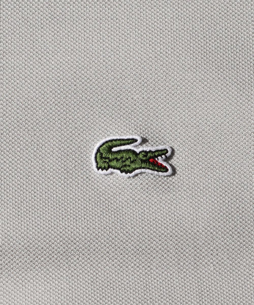 LACOSTE（ラコステ）の「【別注】 ＜LACOSTE (ラコステ）＞ WIDE LS POLOSHIRT/ポロシャツ（ポロシャツ・メンズ・ベージュ/グレー/ブラック・3/2/5/4）」の8枚目の写真