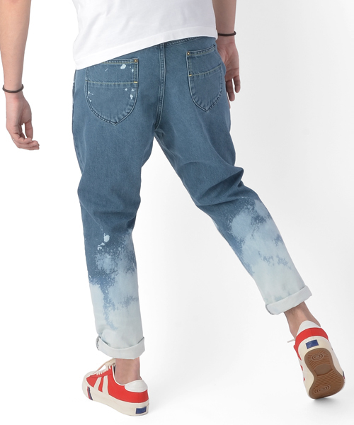 R.NEWBOLD(アールニューボールド)の「DIP BLEACH DENIM/STONE BIO WASH/135109/≡(デニムパンツ・メンズ・インディゴブルー・SMALL/MEDIUM/LARGE/X-LARGE)」の12枚目の写真