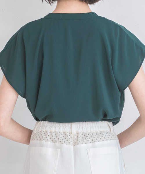 IEDIT（イディット）の「ＩＥＤＩＴ　歩くたびに空気が通る　涼やかパンツ　ワイドパンツ（その他パンツ・レディース・ブラック/アイボリー/ネイビー/ベージュ/カーキ・X-LARGE/XX-LARGE/SMALL/MEDIUM/LARGE）」の9枚目の写真