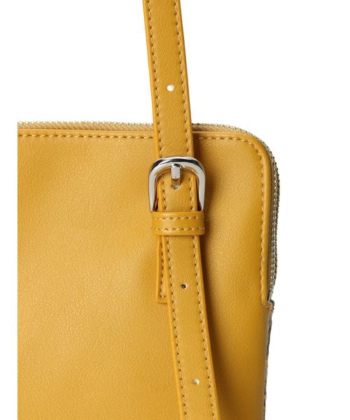 EMODA（エモダ）の「ダブルフェイススクエアバッグ（ショルダーバッグ・レディース・ホワイト/ブラック/マスタード・FREE）」の8枚目の写真