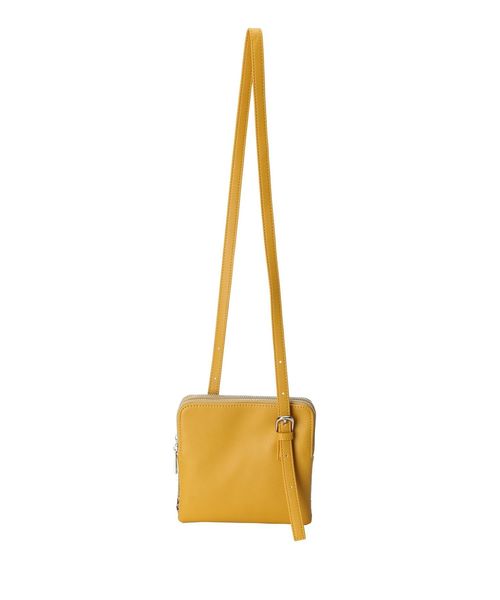 EMODA（エモダ）の「ダブルフェイススクエアバッグ（ショルダーバッグ・レディース・ホワイト/ブラック/マスタード・FREE）」の14枚目の写真