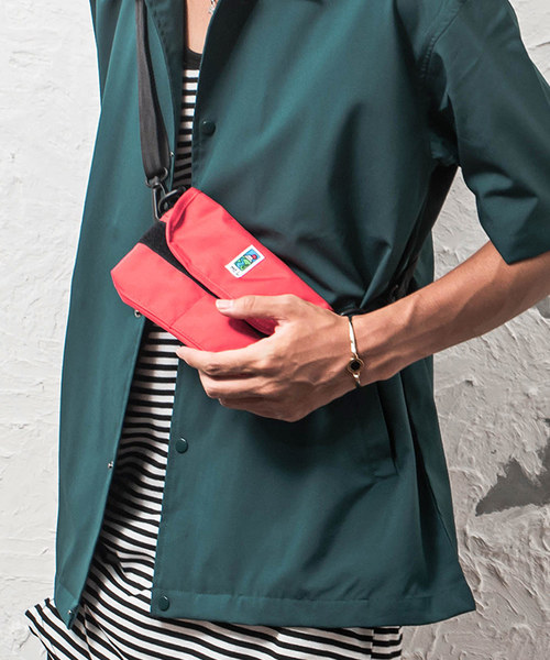 MEI（メイ）の「メッセンジャー/ＭＥＩ/ミニマム（ボディバッグ/ウエストポーチ・メンズ・ブラック/パープル/ネイビー/レッド/オリーブ/イエロー/グリーン・FREE）」の7枚目の写真