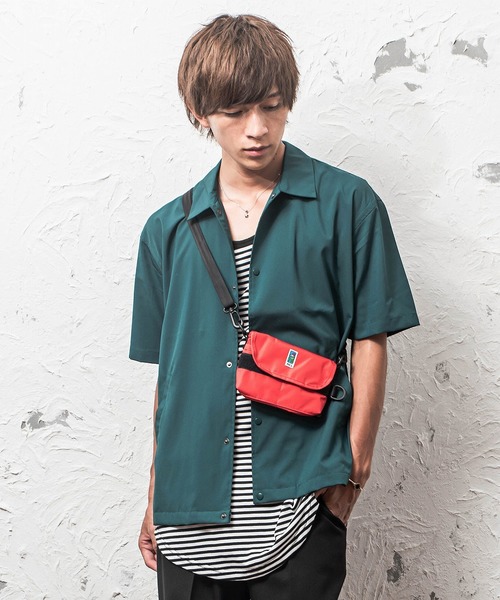 MEI（メイ）の「メッセンジャー/ＭＥＩ/ミニマム（ボディバッグ/ウエストポーチ・メンズ・ブラック/パープル/ネイビー/レッド/オリーブ/イエロー/グリーン・FREE）」の9枚目の写真