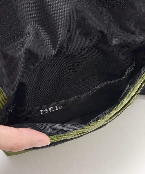 MEI（メイ）の「メッセンジャー/ＭＥＩ/ミニマム（ボディバッグ/ウエストポーチ・メンズ・ブラック/パープル/ネイビー/レッド/オリーブ/イエロー/グリーン・FREE）」の15枚目の写真