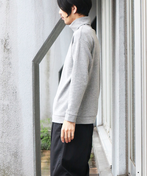 Confirm（コンファーム）の「Confirm / コンファーム リバーダンボールタートル（ニット/セーター・メンズ・ホワイト/ブラック/グレー・M/L）」の22枚目の写真