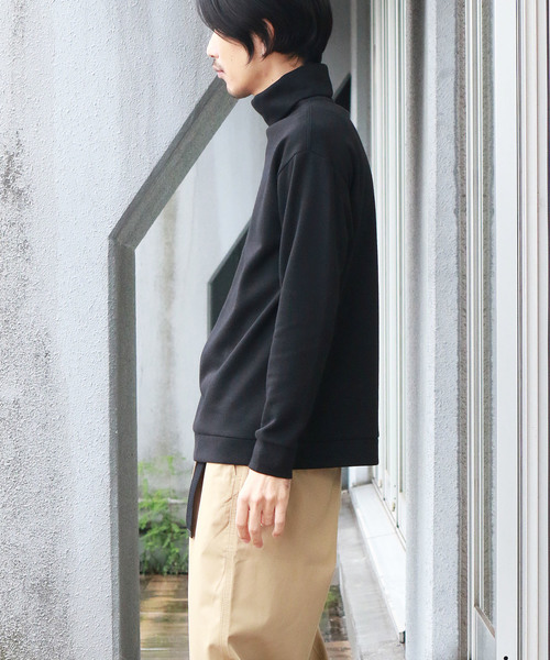 Confirm（コンファーム）の「Confirm / コンファーム リバーダンボールタートル（ニット/セーター・メンズ・ホワイト/ブラック/グレー・M/L）」の19枚目の写真