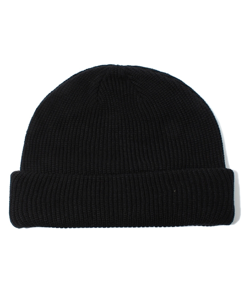 WEGO（ウィゴー）の「WEGO/ロゴ刺繍ニットキャップ（ニットキャップ/ビーニー・メンズ・ブラック/ネイビー/マスタード/ワイン・FREE）」の5枚目の写真