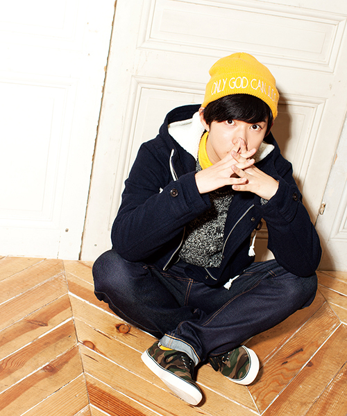 WEGO（ウィゴー）の「WEGO/ロゴ刺繍ニットキャップ（ニットキャップ/ビーニー・メンズ・ブラック/ネイビー/マスタード/ワイン・FREE）」の13枚目の写真