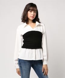 ENVYM | バルーンスリーブドッキングＳＨ(シャツ/ブラウス)