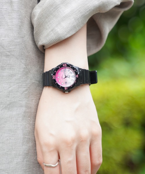 CASIO（カシオ）の「【60】【CASIO（カシオ）】ダイバーアナログ ミニ　腕時計（アナログ腕時計・レディース・ブラック系その他/ブラック/ブルー/ホワイト系その他/ホワイト/ホワイト系その他2/ブラック系その他2/ピンク系その他/ブラック系その他3/ブルー系その他/ピンク/ゴールド/ブルー系その他2/グリーン系その他/ピンク系その他2/ブルー系その他3/ピンク系その他3/ピンク系その他4/ブルー系その他4・FREE）」の22枚目の写真