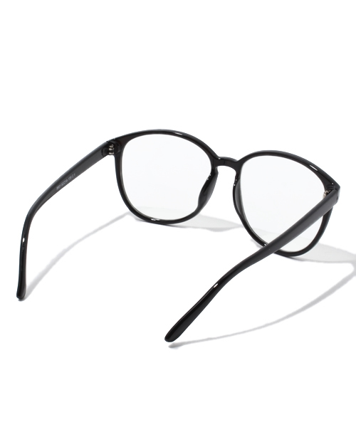 one after another NICE CLAUP（ワンアフターアナザーナイスクラップ）の「【ナイスクラップ】デカメガネ（メガネ・レディース・レッド/ブラウン/ブラック・FREE）」の10枚目の写真