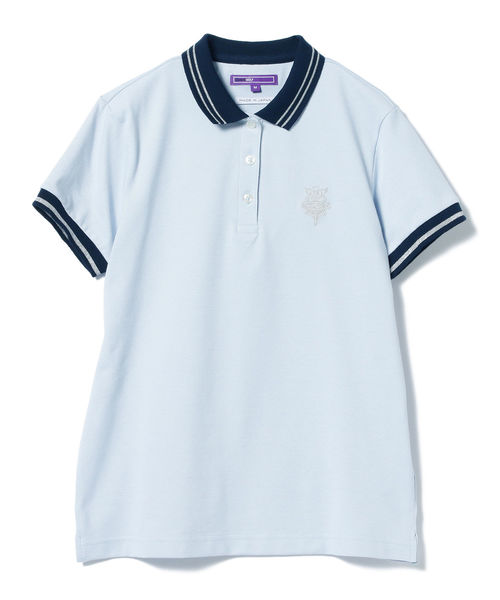 BEAMS GOLF PURPLE LABEL / ラメ ライン ポロシャツ BEAMS GOLF PURPLE LABEL / ラメ ライン ポロシャツ