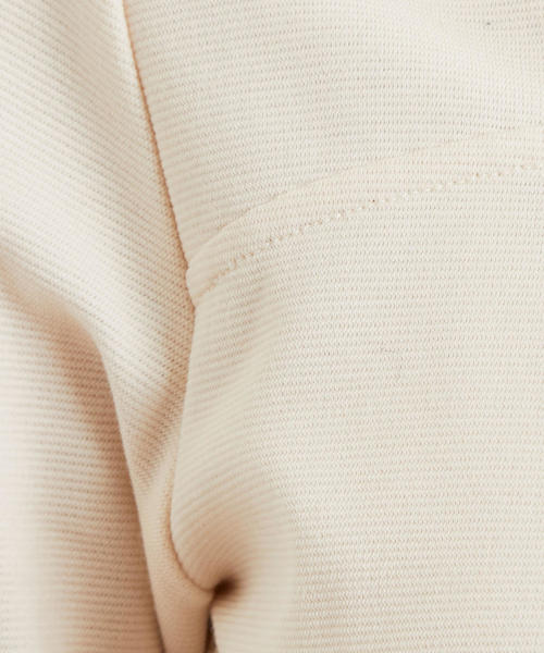 green label relaxing（グリーンレーベルリラクシング）の「FM ミラノポンチ カッティング カットソー ◆（Tシャツ/カットソー・レディース・ブラック/ナチュラル/マスタード・FREE）」の11枚目の写真