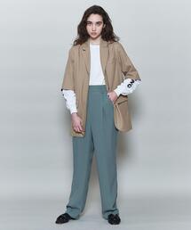 6 | ＜6(ROKU)＞GEORGETTE TUCK PANTS/パンツ(その他パンツ)