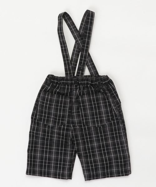 COMME CA ISM(コムサイズム)の「肩ひも付き グルカパンツ(その他パンツ・キッズ・ブラック・100cm/110cm/120cm/130cm)」の2枚目の写真