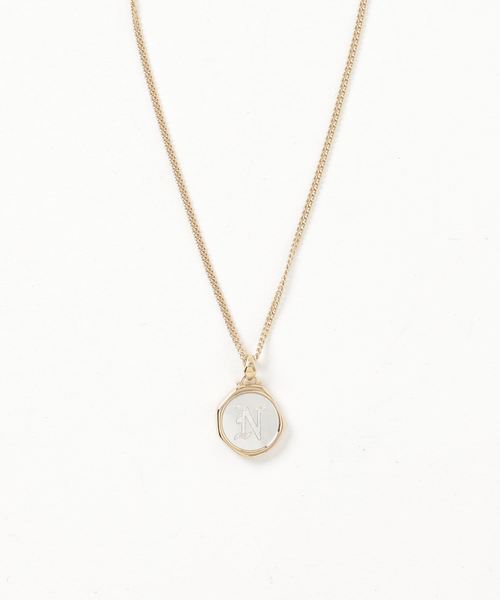 INNOCENT(イノセント)の「1to10 people Select/ワントゥテンピープルセレクト/イニシャルシェルペンダントネックレス(ネックレス・メンズ・その他1/その他2/その他3/その他4/その他5/その他6/その他7/その他8/その他9/その他10/その他11/その他12・FREE)」の8枚目の写真