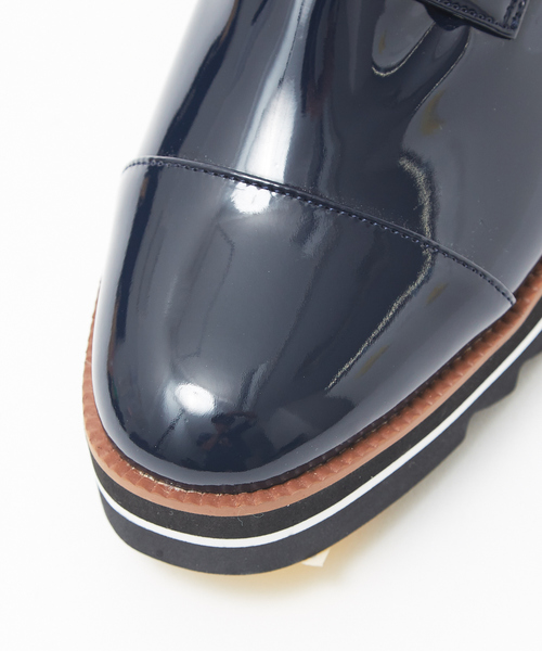 Au BANNISTER（オゥバニスター）の「【WEB別注 / 追加生産】EVAレースアップ厚底シューズ（ドレスシューズ・レディース・ブラック/ブロンズ/ブラック系その他2/ネイビー/ベージュ・38/39/35/36/37）」の13枚目の写真