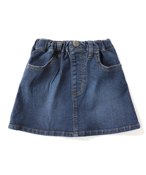 devirock（デビロック）の「デニムスカート（デニムスカート・キッズ・ネイビー/サックスブルー/ブルー系その他/ワンウォッシュ・110cm/100cm/120cm/130cm/140cm/150cm/160cm）」の15枚目の写真