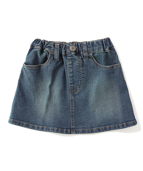devirock（デビロック）の「デニムスカート（デニムスカート・キッズ・ネイビー/サックスブルー/ブルー系その他/ワンウォッシュ・110cm/100cm/120cm/130cm/140cm/150cm/160cm）」の13枚目の写真