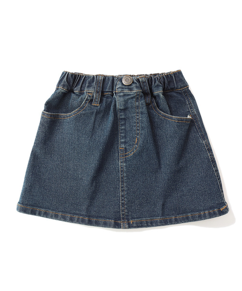 devirock（デビロック）の「デニムスカート（デニムスカート・キッズ・ネイビー/サックスブルー/ブルー系その他/ワンウォッシュ・110cm/100cm/120cm/130cm/140cm/150cm/160cm）」の11枚目の写真