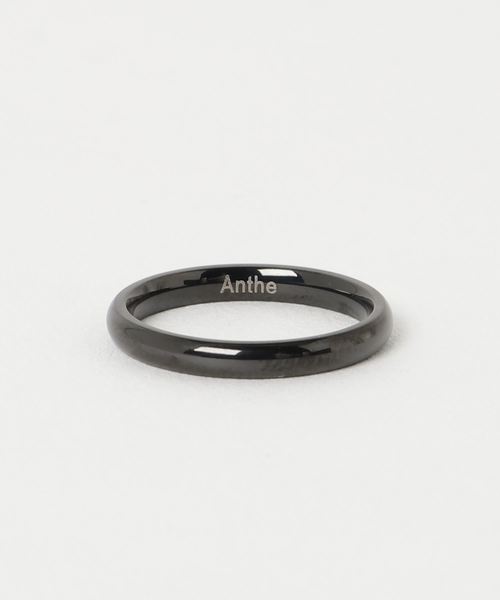 Anthe（アンテ）の「Anthe /stainless series simple2mm ring（リング・レディース・ブラック/シルバー/ゴールド・#11/#13/#15）」の9枚目の写真