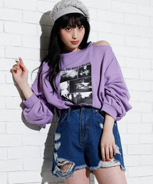 WEGO | WEGO/ダメージタックデニムショートパンツ(デニムパンツ)